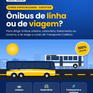 Formação Condutor Especializado em Transporte Coletivo de Passageiros