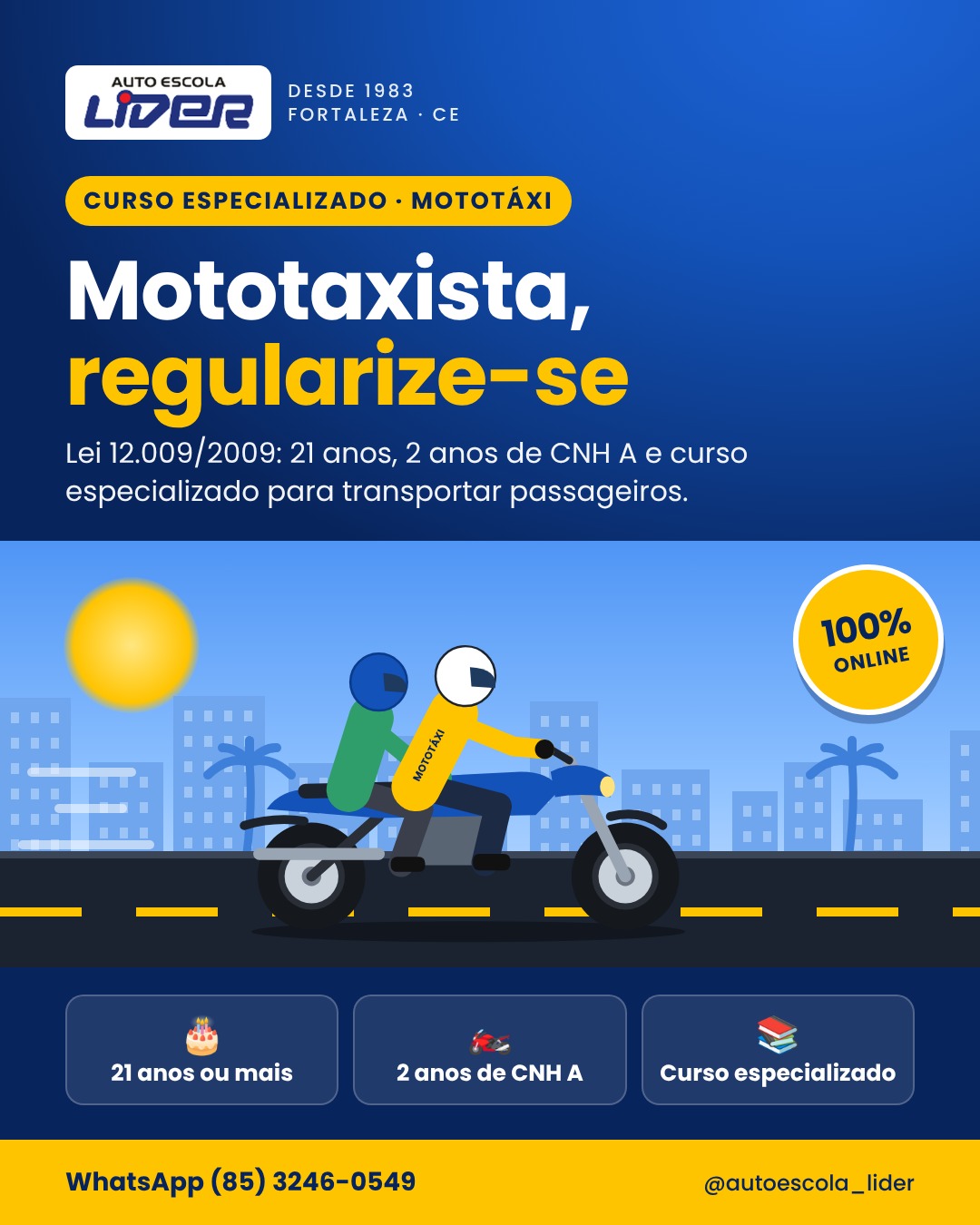 Curso Mototáxi