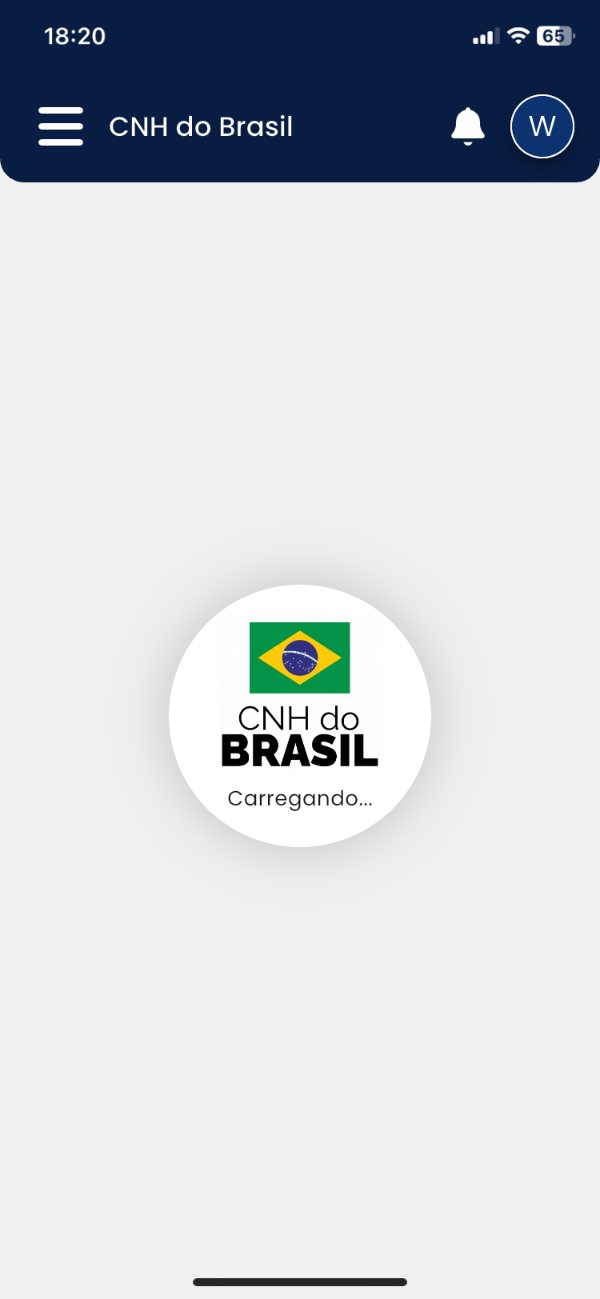 App carregando