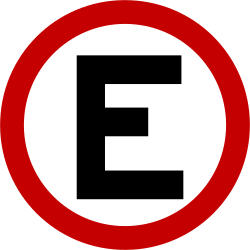 Placa R-6b